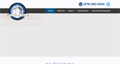Desktop Screenshot of cityofpocahontas.com
